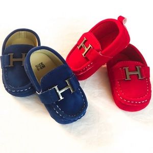 H Buckle Baby Shoes